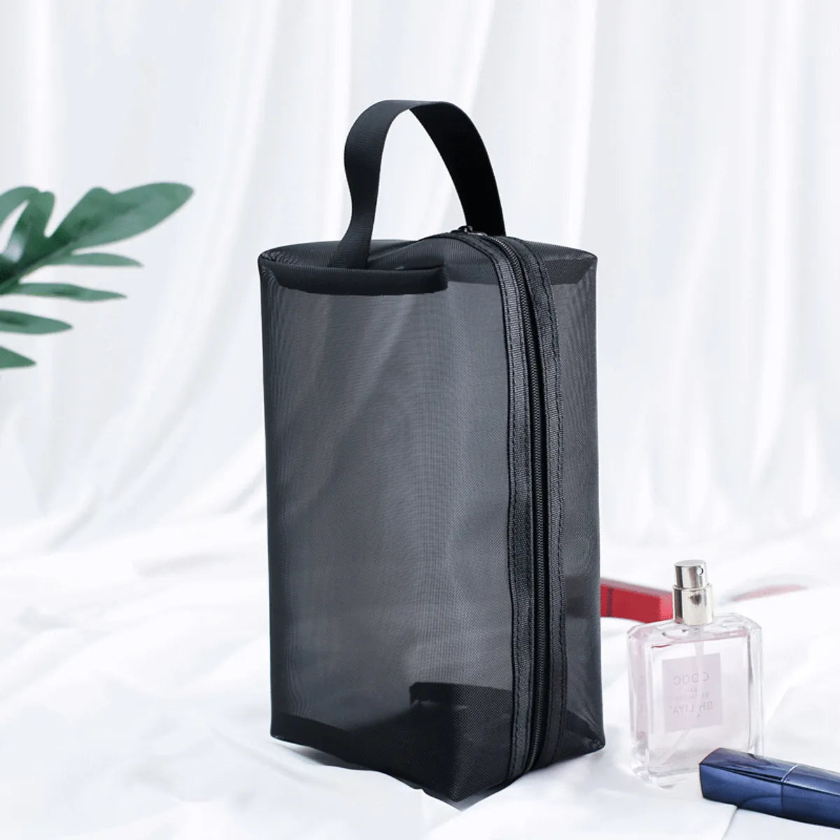 Mesh Portable Portable Multifunctional Travel Cosmetic Storage Bag