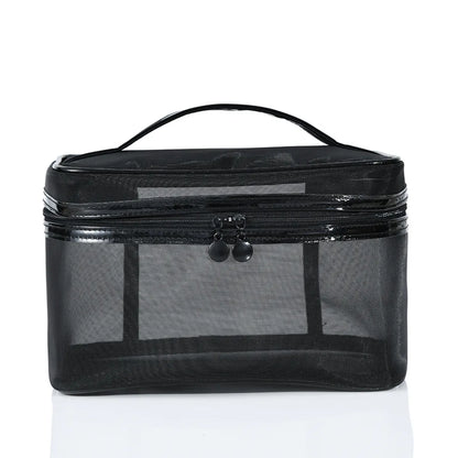 Mesh Portable Portable Multifunctional Travel Cosmetic Storage Bag