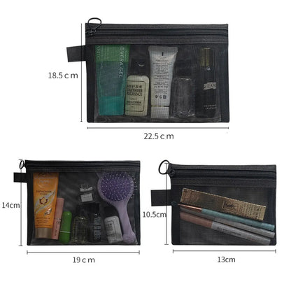 Casual Style And Easy-To-Carry Nylon Travel Bag Makeup Bag