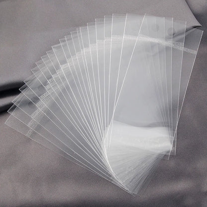 Basic Transparent Plastic Jewelry Packaging Bags