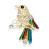 Original Design Animal Alloy Gold Plated Silver Plated Rhinestones Kid'S Brooches