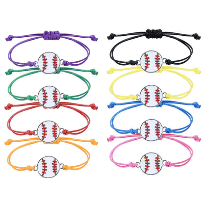 Original Design Ball Alloy Enamel Unisex Bracelets