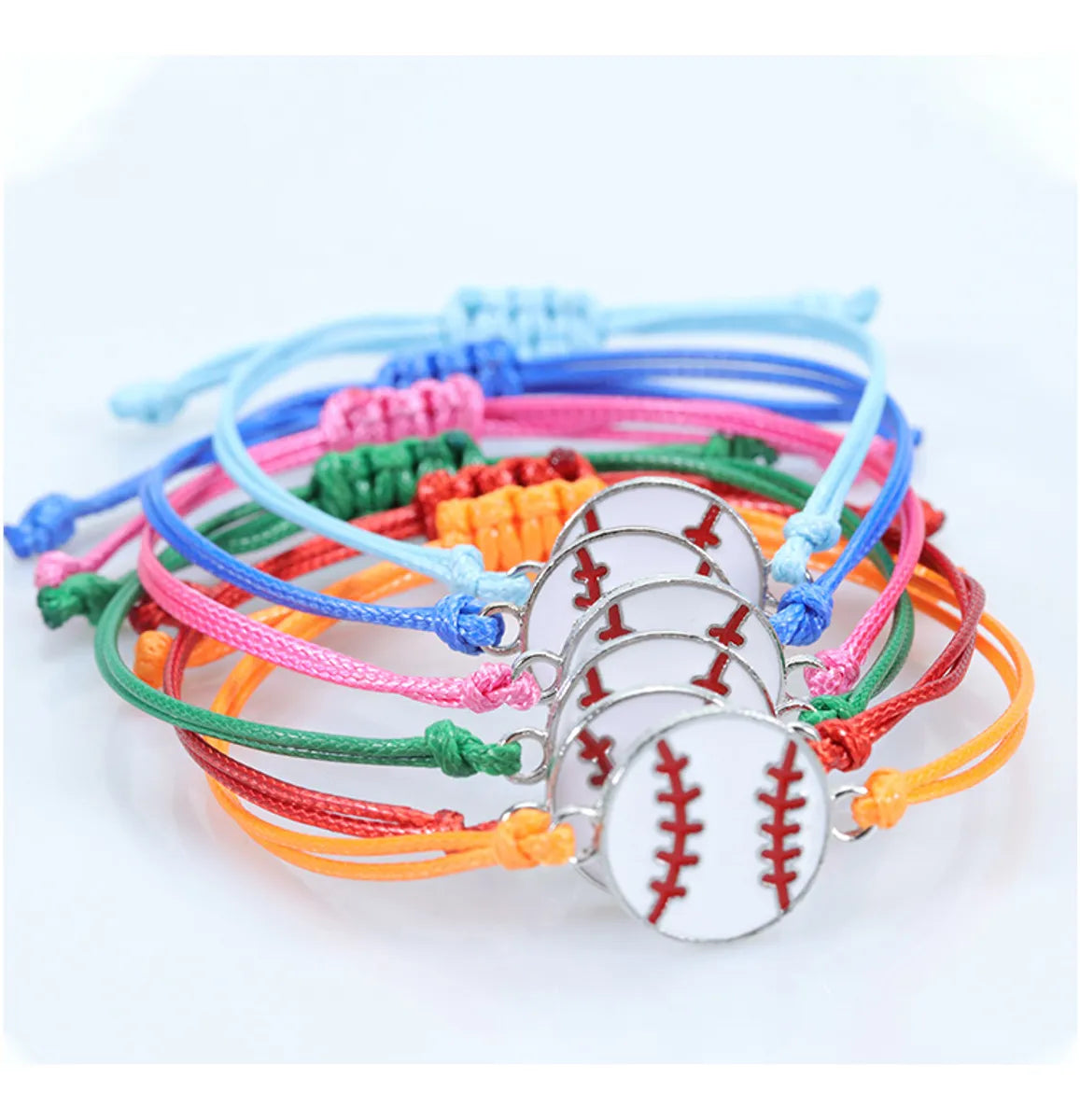 Original Design Ball Alloy Enamel Unisex Bracelets