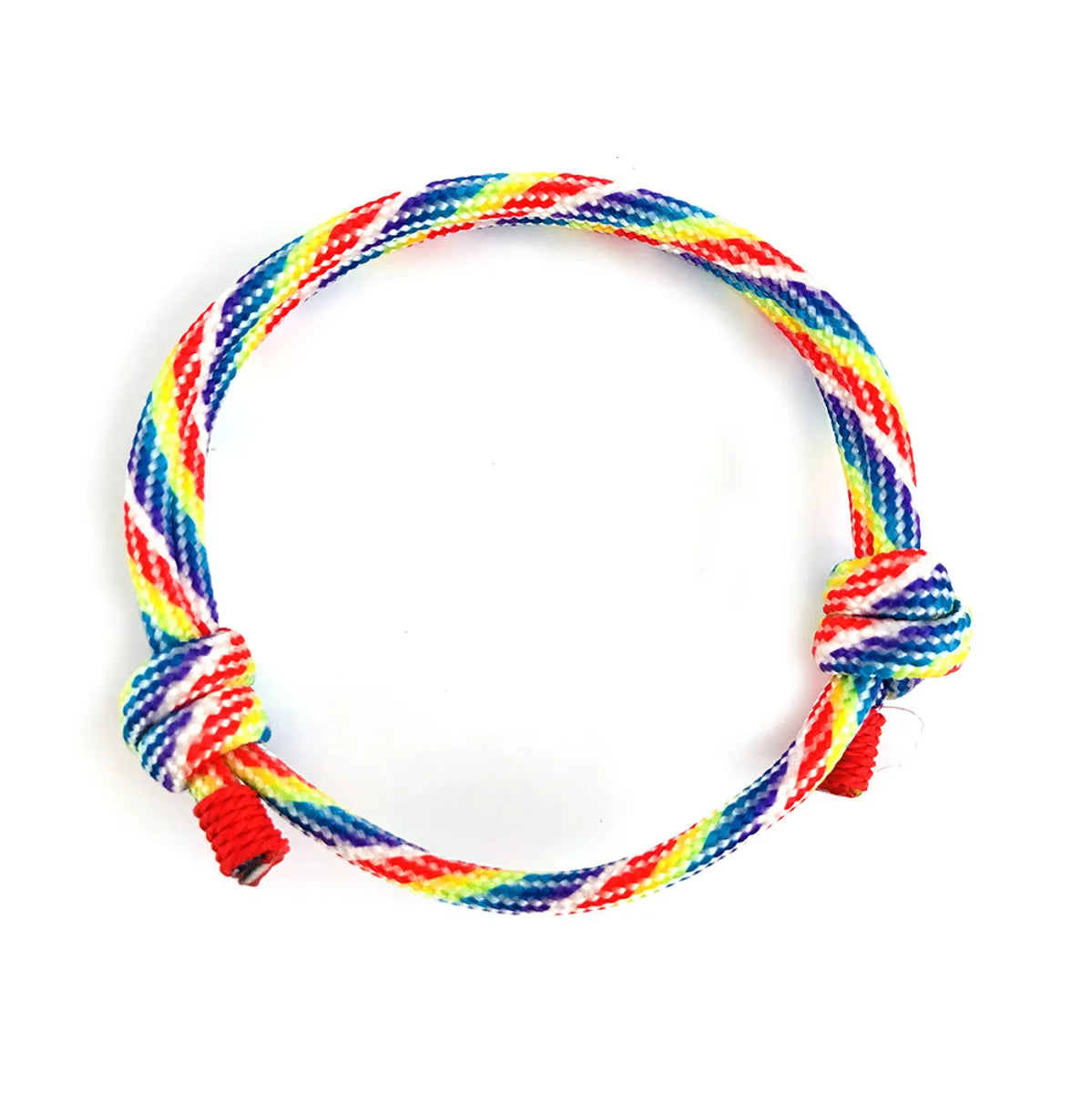 Original Design Simple Style Solid Color Polypropylene Rope Nylon Rope Polyester Unisex Bangle