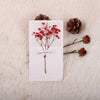 Valentine'S Day Romantic Dried Flower Starry Sky Paper Date Festival Card