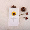 Valentine'S Day Romantic Dried Flower Starry Sky Paper Date Festival Card