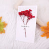 Valentine'S Day Romantic Dried Flower Starry Sky Paper Date Festival Card