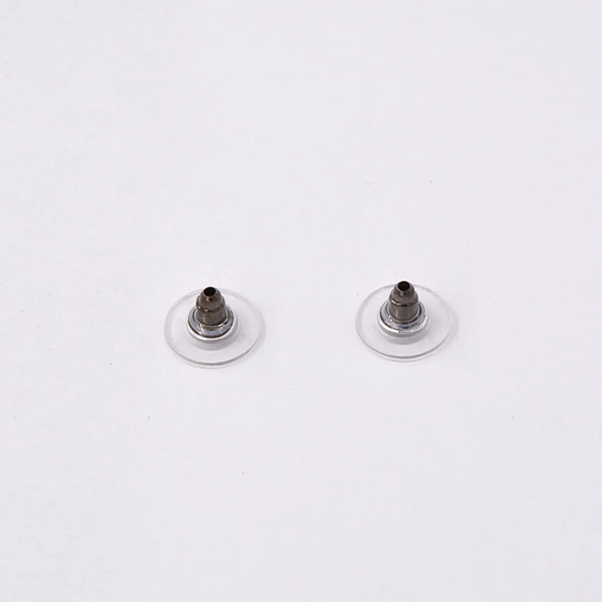 1 Pair Alloy Silica Gel Geometric Earplug