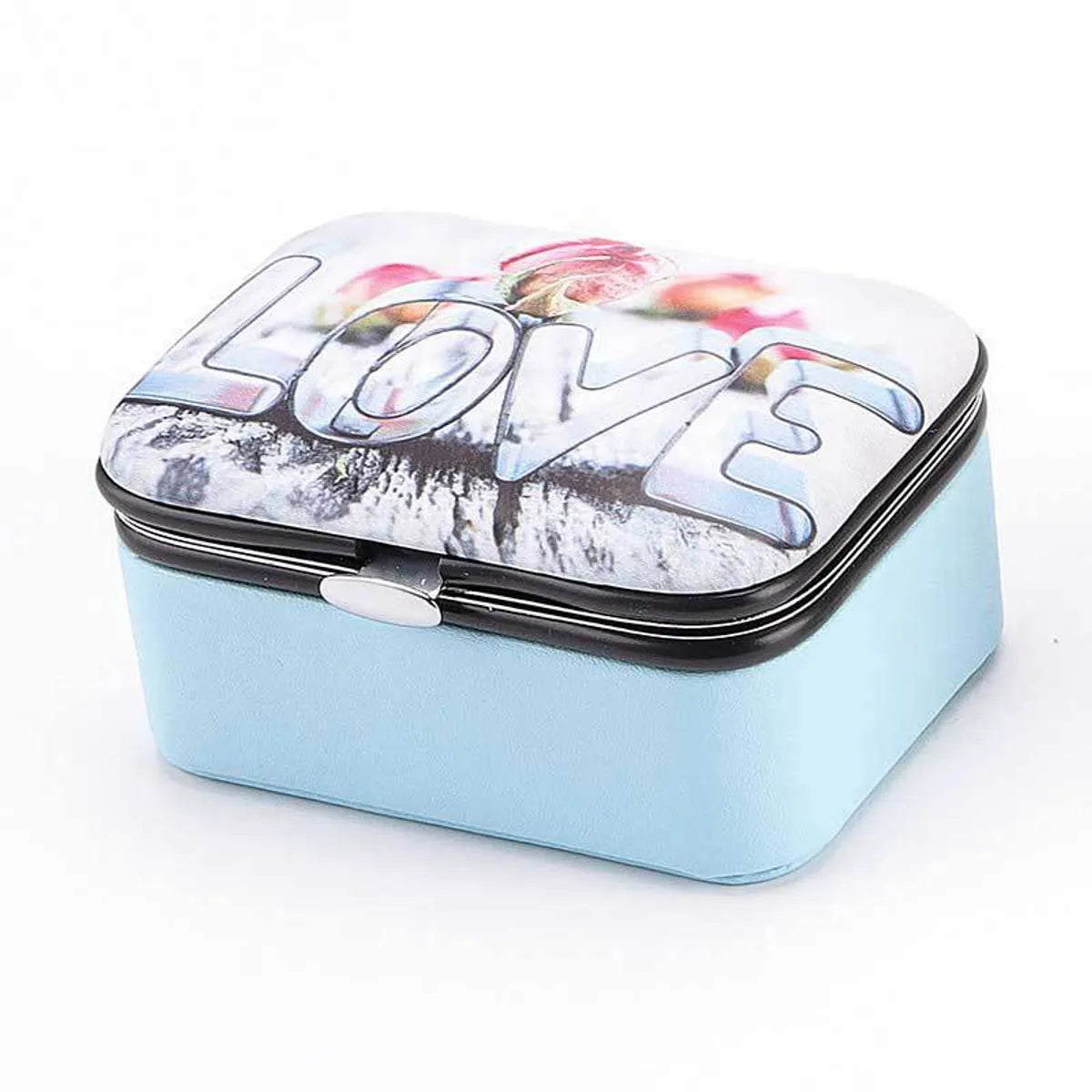 Pastoral Cartoon Pu Leather Jewelry Boxes