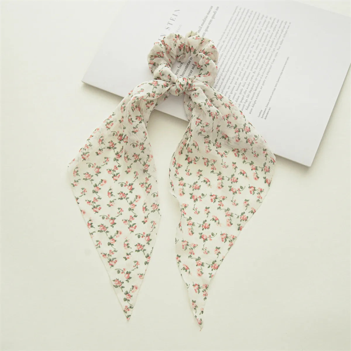 Pastoral Flower Cloth Hair Tie