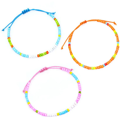 Pastoral Round Seed Bead Wholesale Bracelets