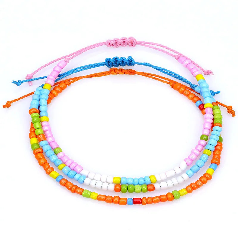 Pastoral Round Seed Bead Wholesale Bracelets