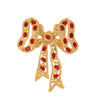 Pastoral Simple Style Animal Plant Bow Knot Alloy Inlay Rhinestones Unisex Brooches