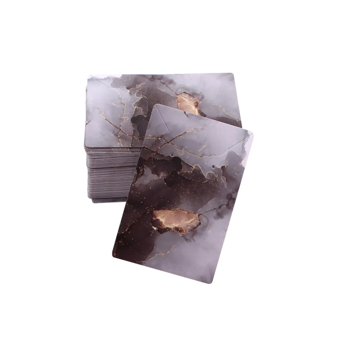 Pastoral Simple Style Tie Dye Paper Card Wholesale Jewelry Packaging Cardboard