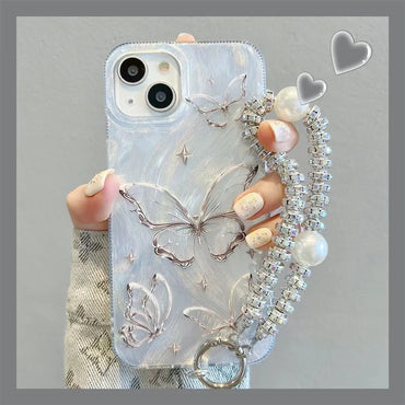 Plastic Butterfly Sweet Phone Cases Phone Accessories