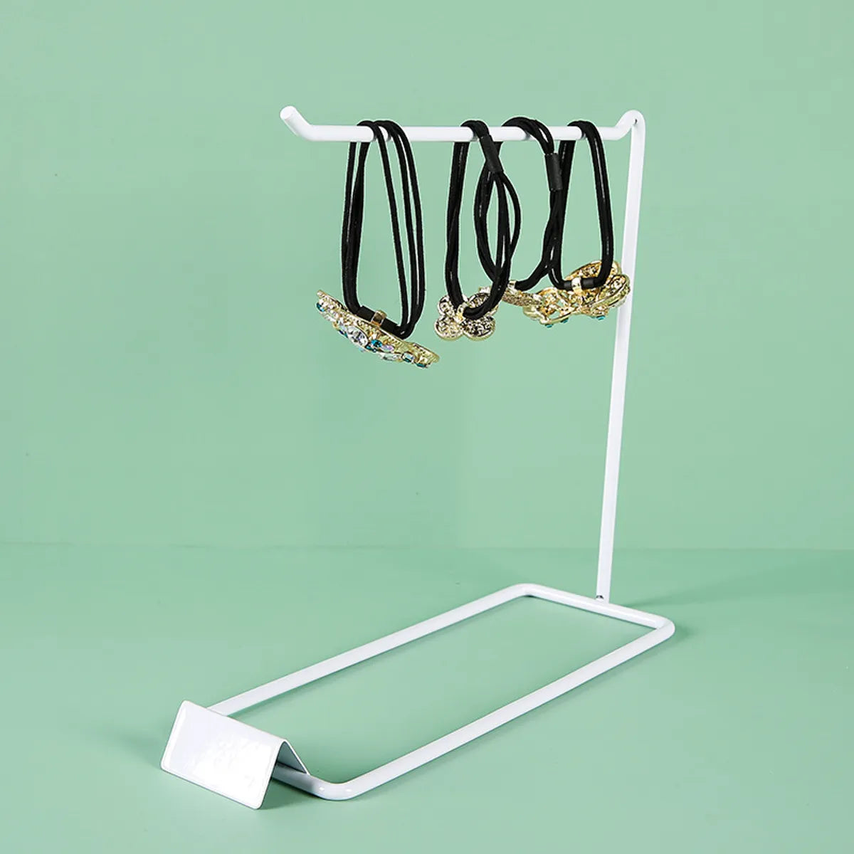 Preppy Style Simple Style Solid Color Metal Iron Jewelry Display