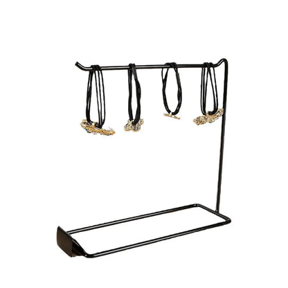 Preppy Style Simple Style Solid Color Metal Iron Jewelry Display