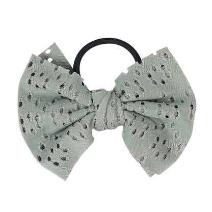 Princess Bow Knot Cloth Patchwork Hair Tie