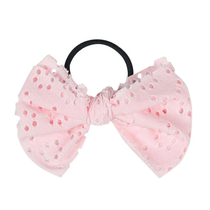 Princess Bow Knot Cloth Patchwork Hair Tie