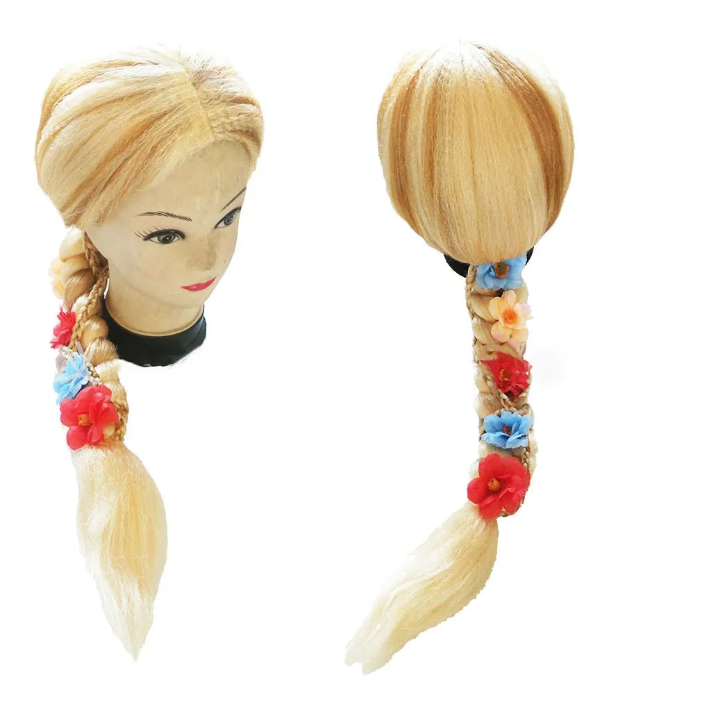 Princess Cartoon Character Artificial Fiber Wigs