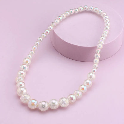 Princess Romantic Solid Color Plastic Wholesale Necklace