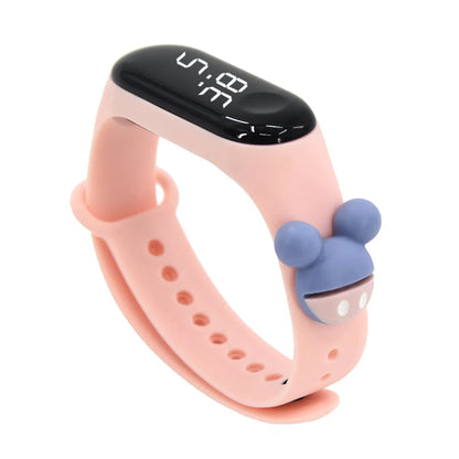 Princess Simple Style Cartoon Strawberry Electronic Kids Watches