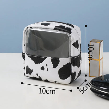 Pu Cow Pattern Fashion