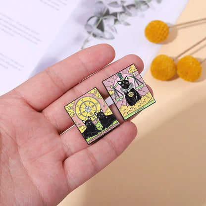 Punk Animal Square Alloy Plating Unisex Brooches