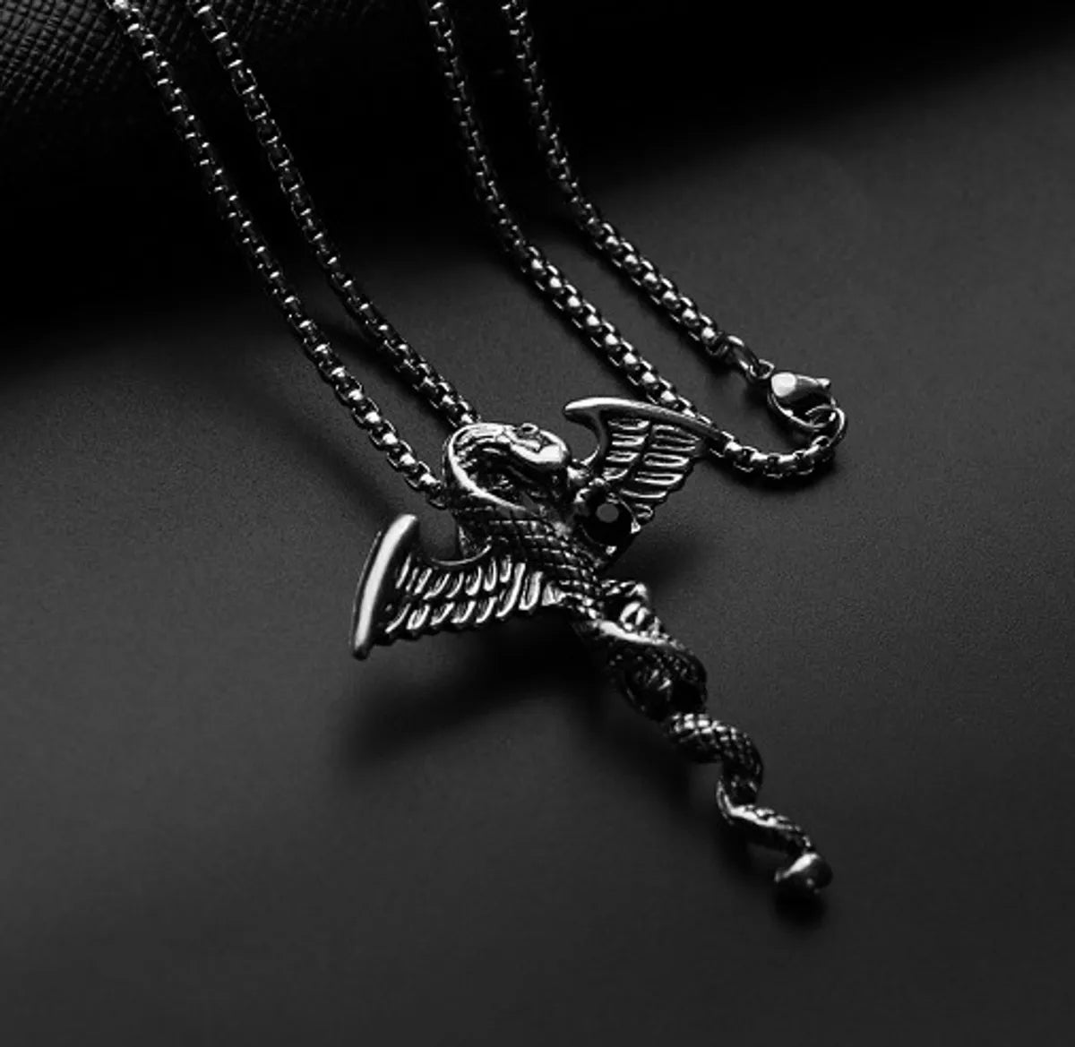 Punk Geometric Alloy Plating Unisex Necklace