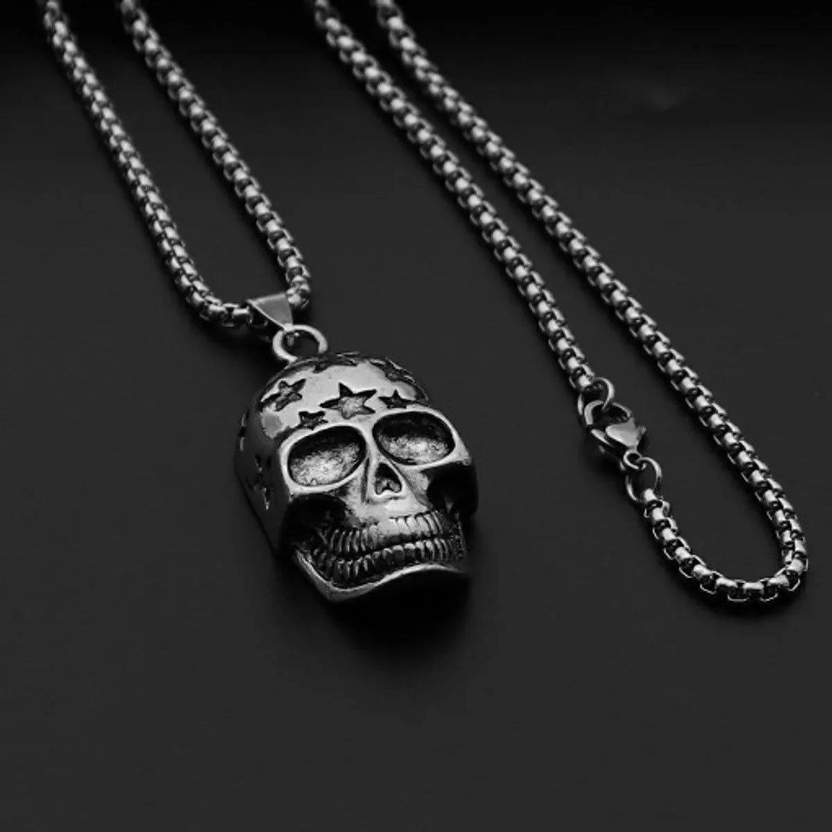 Punk Geometric Alloy Plating Unisex Necklace