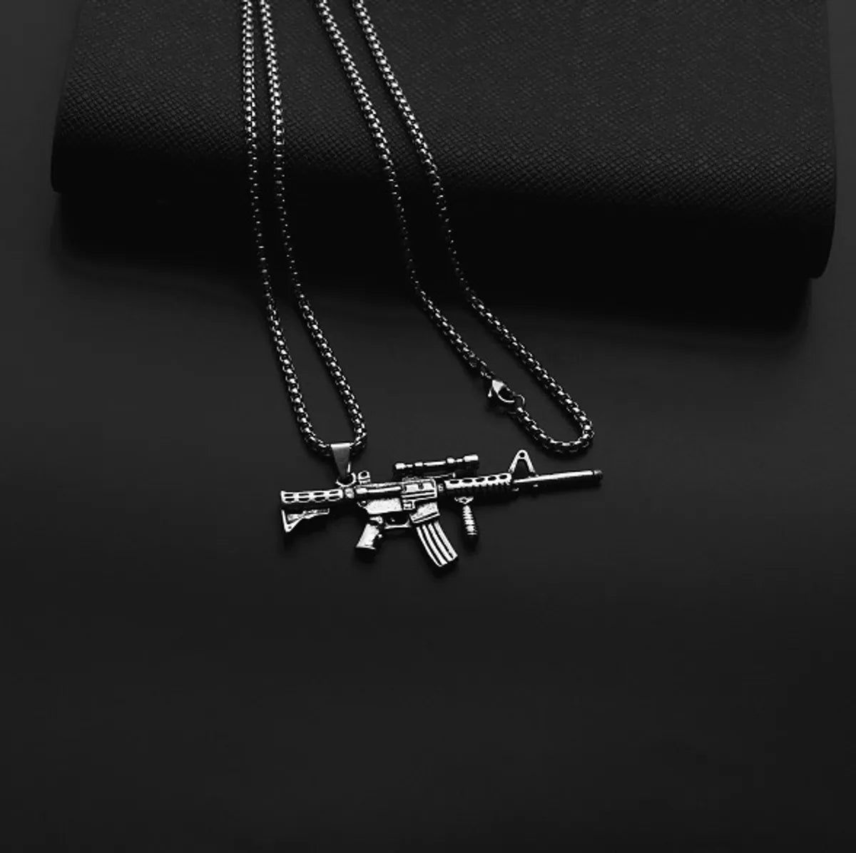 Punk Geometric Alloy Plating Unisex Necklace