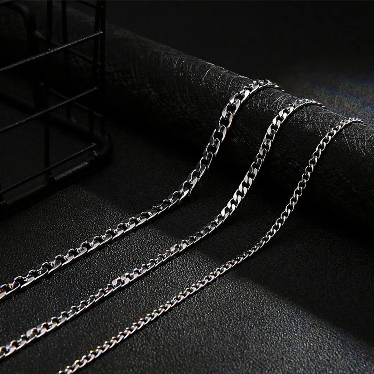 Punk Geometric Stainless Steel Plating Unisex Necklace