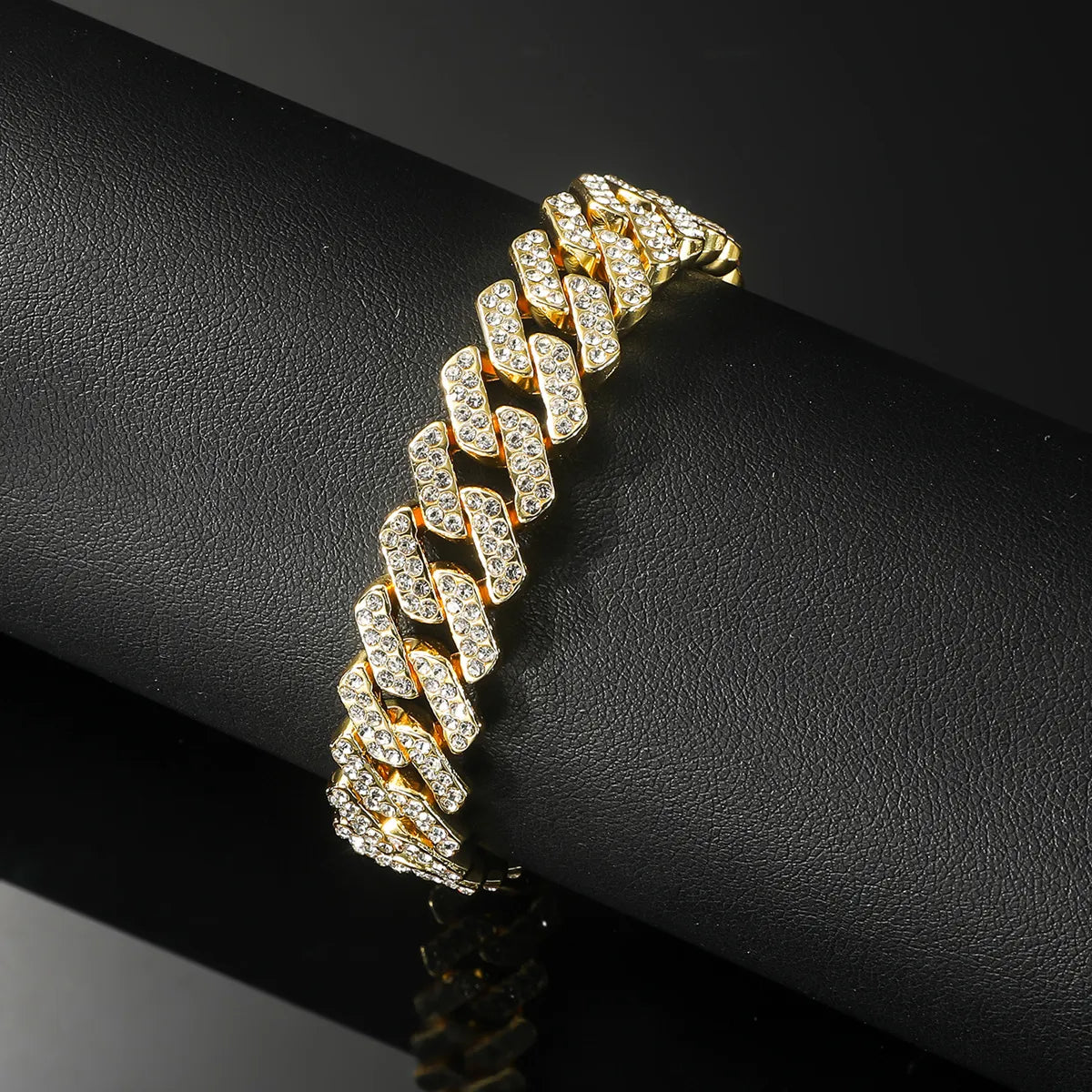 Punk Simple Style Geometric Alloy Plating Chain Unisex Bracelets