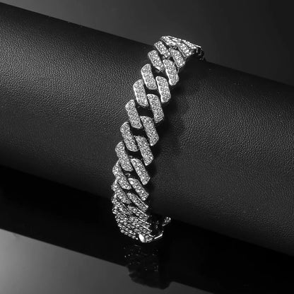 Punk Simple Style Geometric Alloy Plating Chain Unisex Bracelets