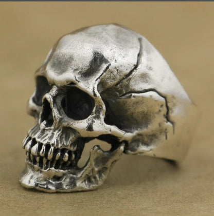 Punk Skull Alloy Plating Men'S Rings