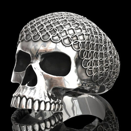 Punk Skull Alloy Plating Men'S Rings