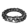 Punk Streetwear Geometric Stainless Steel Polishing Men'S Bracelets