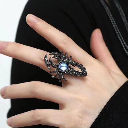 Punk Streetwear Scorpion Alloy Wholesale Open Rings