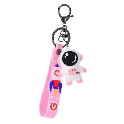 Pvc Astronaut Key Pendant Astronaut Key Chain Student Bag Pendant