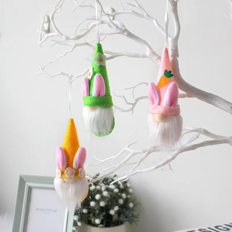 Rabbit Cloth Party Hanging Ornaments