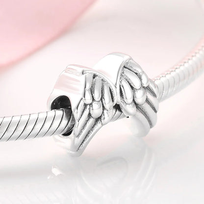 1 Piece Sterling Silver Angel Wings