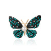 Retro Animal Alloy Inlay Rhinestones Women'S Corsage Brooches