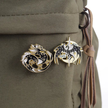 Retro Animal Alloy Plating Unisex Brooches