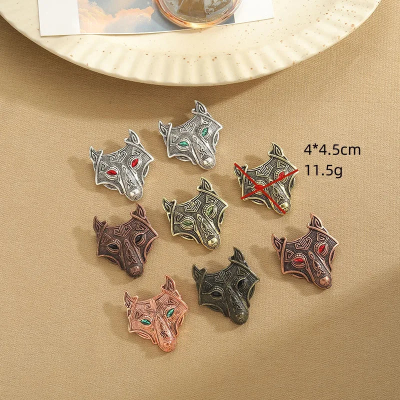 Retro Animal Arylic Alloy Asymmetrical Unisex Brooches