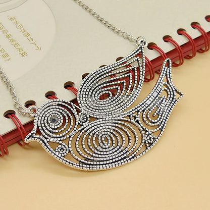 Retro Bird Alloy Plating Women'S Pendant Necklace Necklace Choker