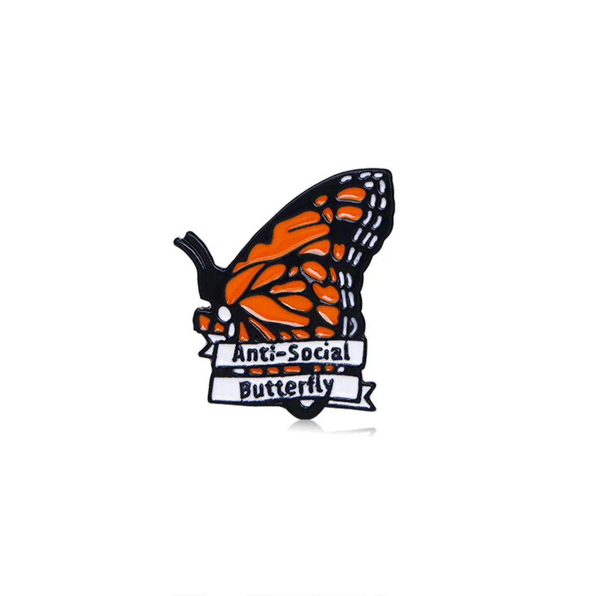 Retro Butterfly Alloy Enamel Unisex Brooches