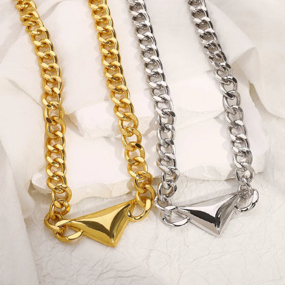 Retro Commute Triangle Alloy Women'S Jewelry Set