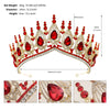 Retro Crown Alloy Inlay Rhinestones Crown