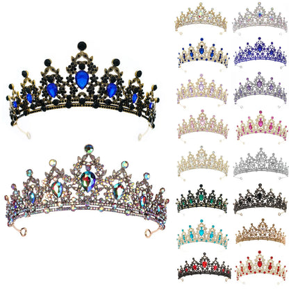 Retro Crown Alloy Plating Crown 1 Piece