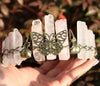 Retro Crown Butterfly Crystal Hair Band